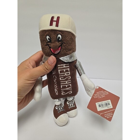 1994 Hershey Man by the Petting Zoo Plush 9” Candy Chocolate Vintage AR40 - Picture 6 of 9